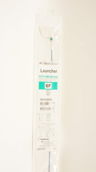 Medtronic LA6JL40SH Launcher Guiding Cath. 6F x .071inch .082inch x 100cm (x)